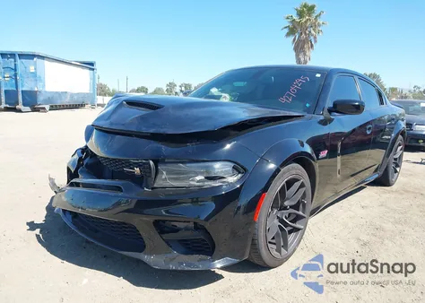 2022 Dodge Charger Scat Pack Widebody из США, поврежденный, VIN 2C3CDXGJ5NH114110